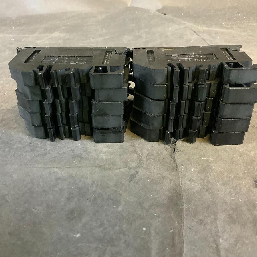 Used ALLEN BRADLEY 1492-H4 DIN RAIL FUSE HOLDER - SET OF 10 ($16 OBO)