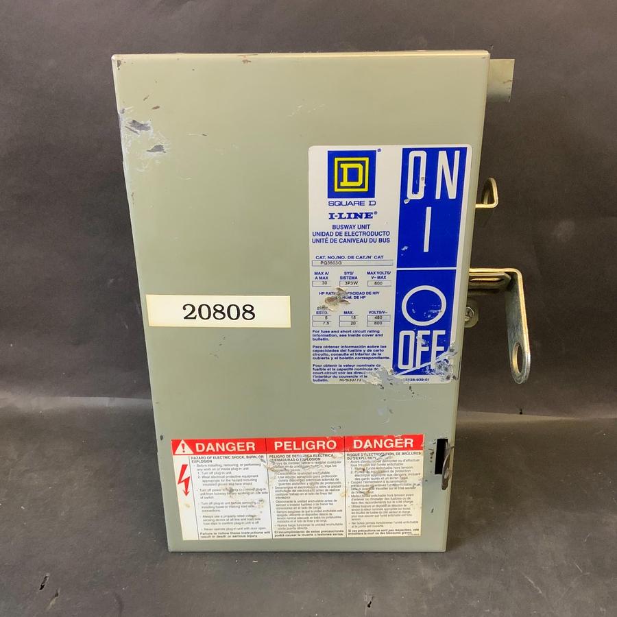 Used SQUARE D I-LINE PQ3603G BUSWAY UNIT ($275 OBO)