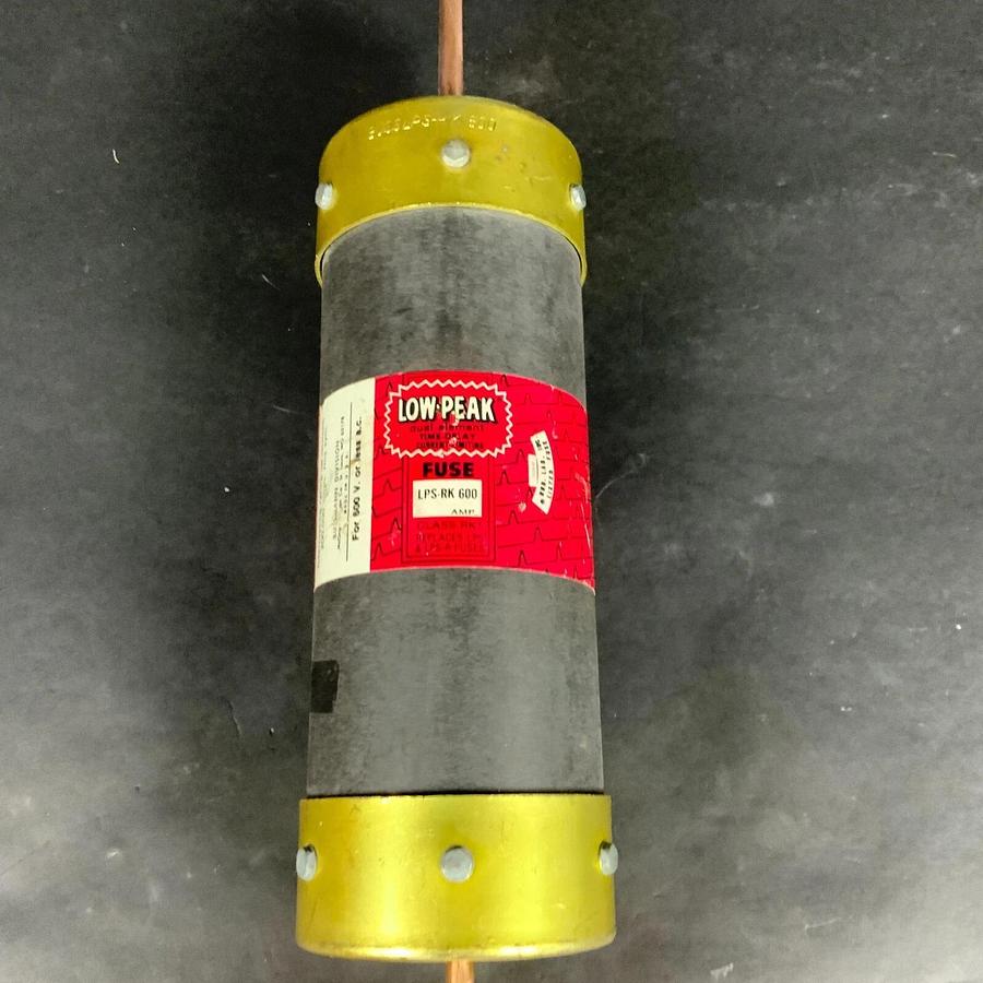 Refurbished BUSSMANN LPS-RK-600 LOW PEAK FUSE ($35 OBO) - REFURBISHED