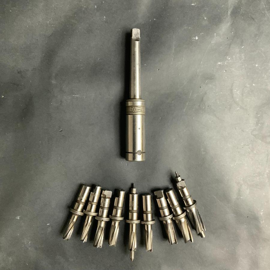 Used ECLIPSE QUICK CHANGE COUNTERBORE SET 1/4, 9/32, 5/16, 3/8, 7/16 ($100 OBO)