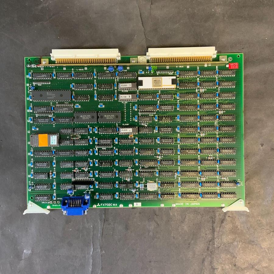 Used MITSUBISHI FX702C BN624E577G51 PC BOARD ($50 OBO)