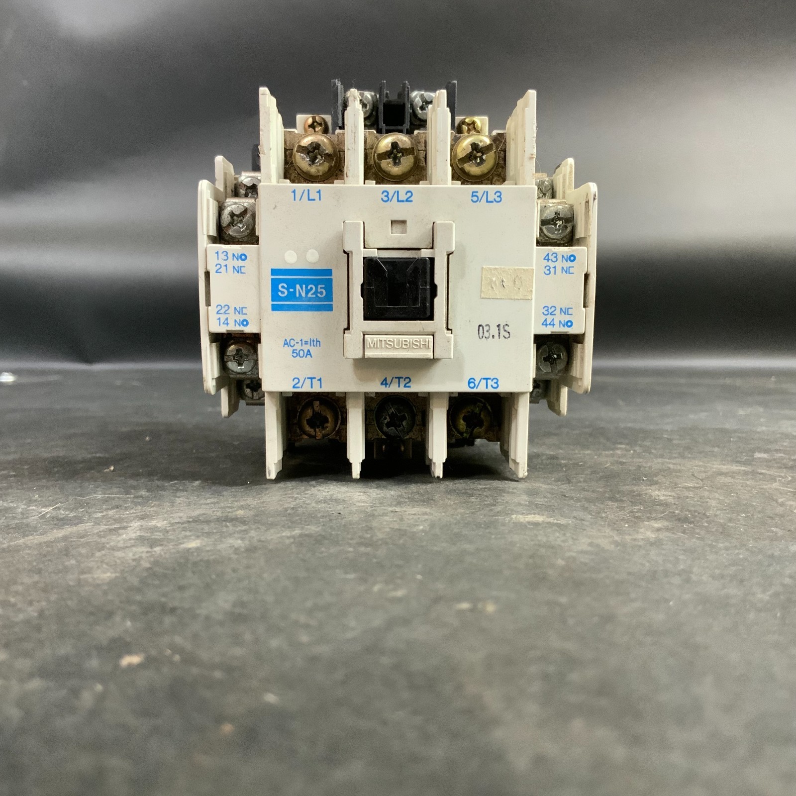 Used MITSUBISHI ELECTRIC S-N25 MAGNETIC CONTACTOR 35A 600V ($25 OBO)