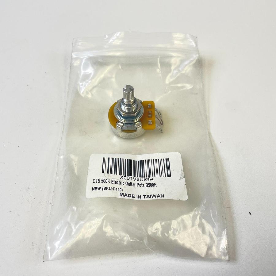 Used CTS 500K B500K ELECTRIC GUITAR POTENTIOMETER LINEAR TAPER VOLUME TONE OEM