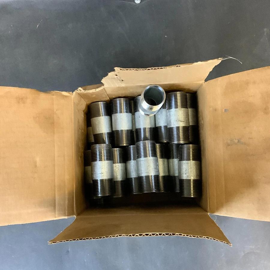PICOMA WHEATLAND 5604 1X3 RIGID STEEL CONDUIT NIPPLE - BOX OF 25 ($45 OBO)