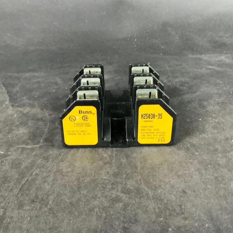 Used BUSSMANN H25030-3S FUSE HOLDER ($12 OBO)