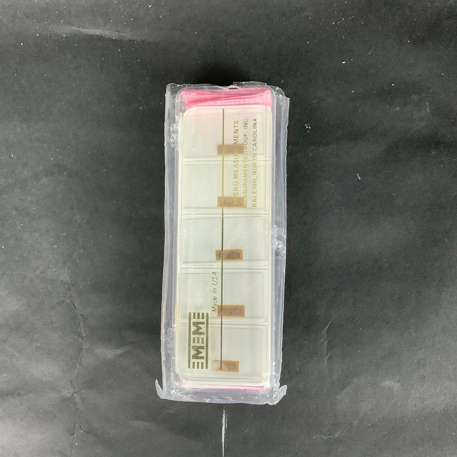 Used MICRO-MEASUREMENTS EA-06-100TG-350 PRECISION STRAIN GAUGE - BOX OF 5 ($25  OBO)