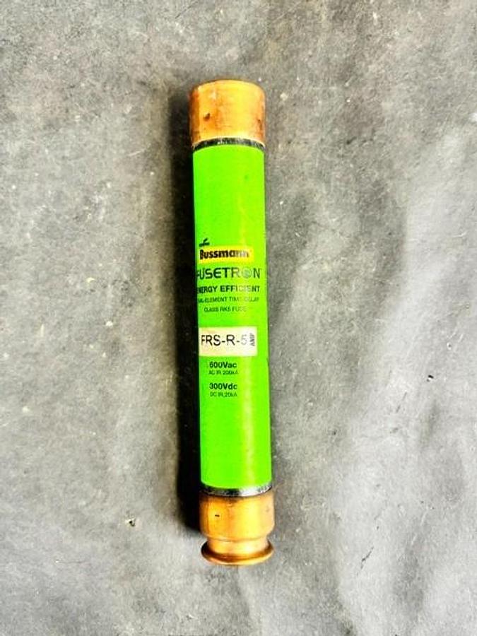 Used EATON BUSSMANN FRS-R-5 ENERGY EFFICIENT FUSE