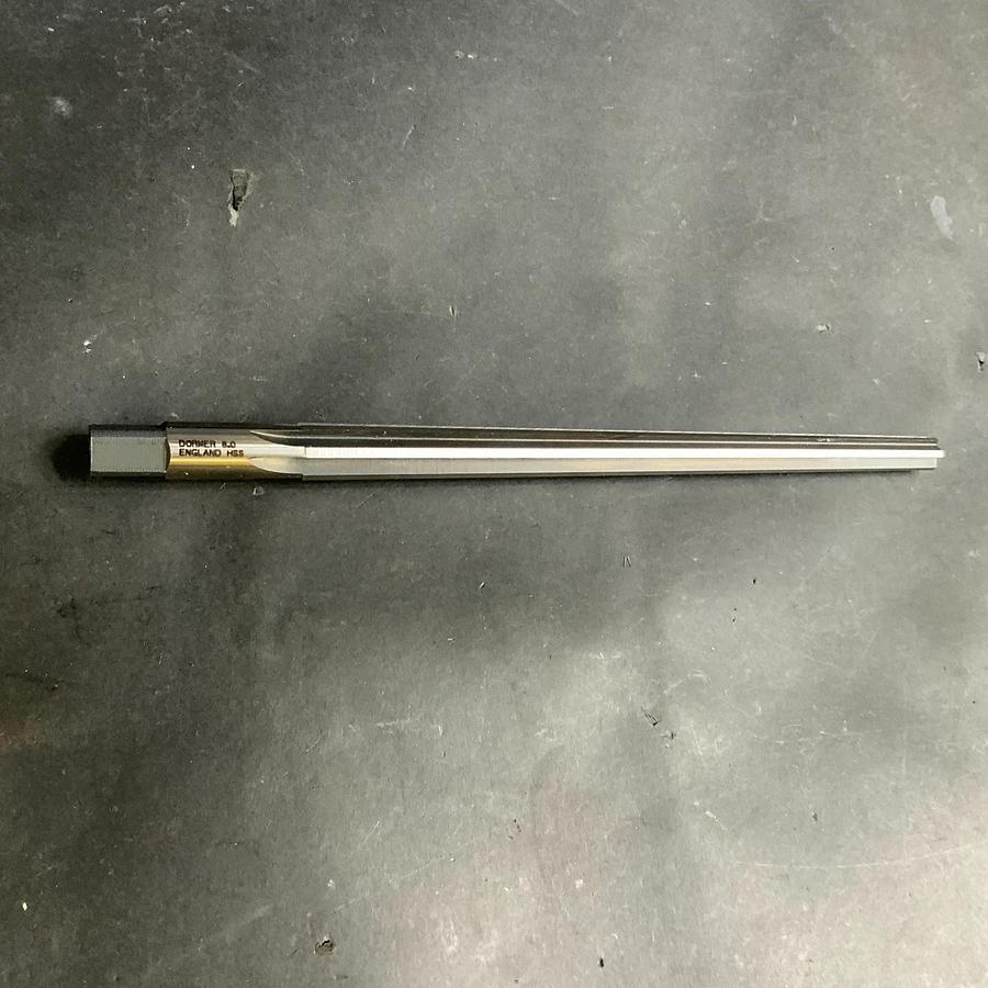 Used DORMER 8.0MM 1:50 HSS 6-FLUTE STRAIGHT TAPER PIN REAMER ($35 OBO)