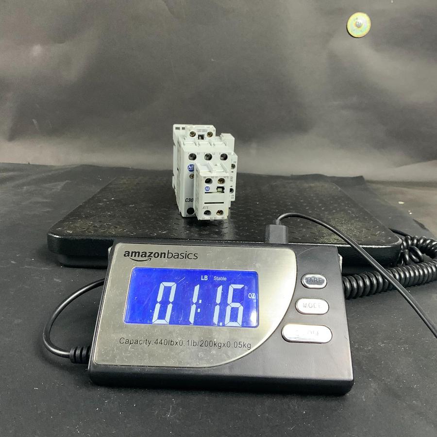 Used ALLEN BRADLEY 100-C30*00 CONTACTOR W/ 100-F AUX CONTACT ($50 OBO)