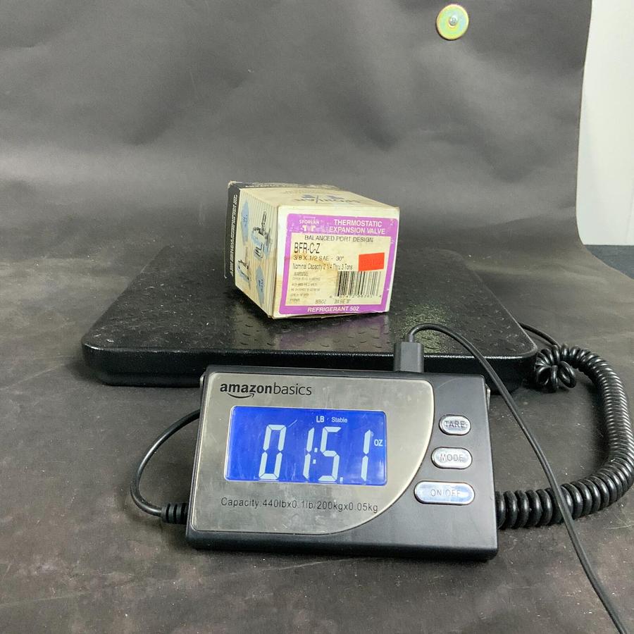 PARKER SPORLAN BFR-C-Z THERMOSTATIC EXPANSION VALVE ($45 OBO)