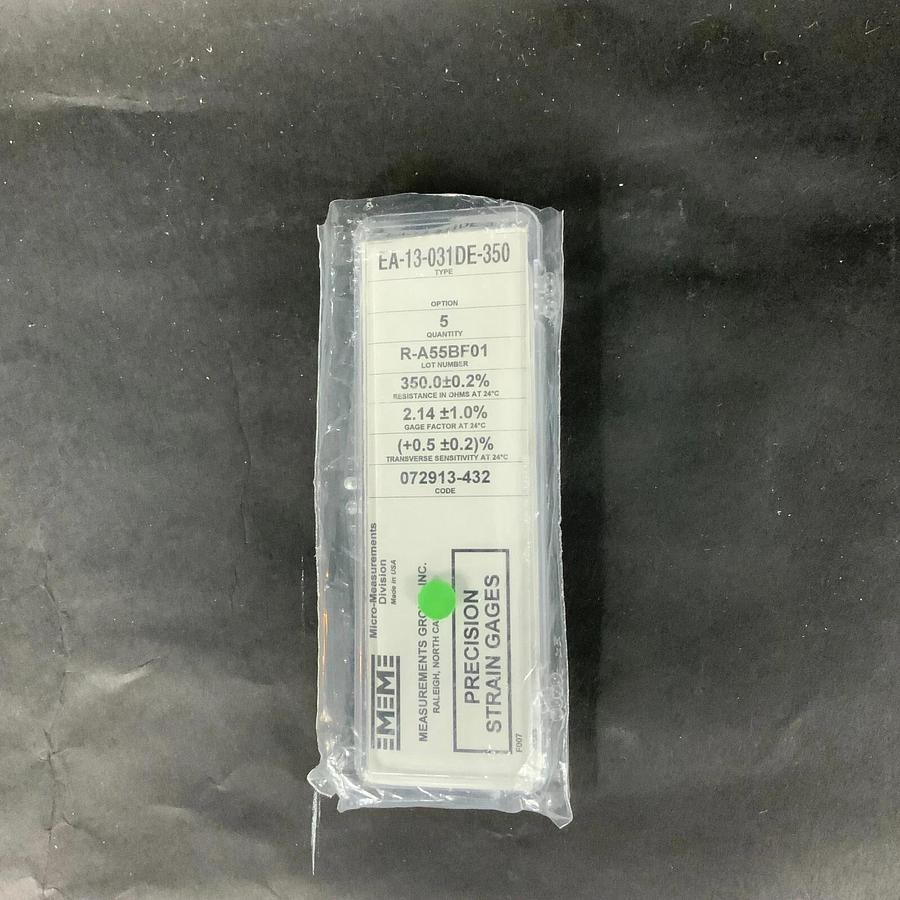 MICRO-MEASUREMENTS EA-13-031DE-350 PRECISION STRAIN GAUGE - LOT OF 3 ($15 OBO)