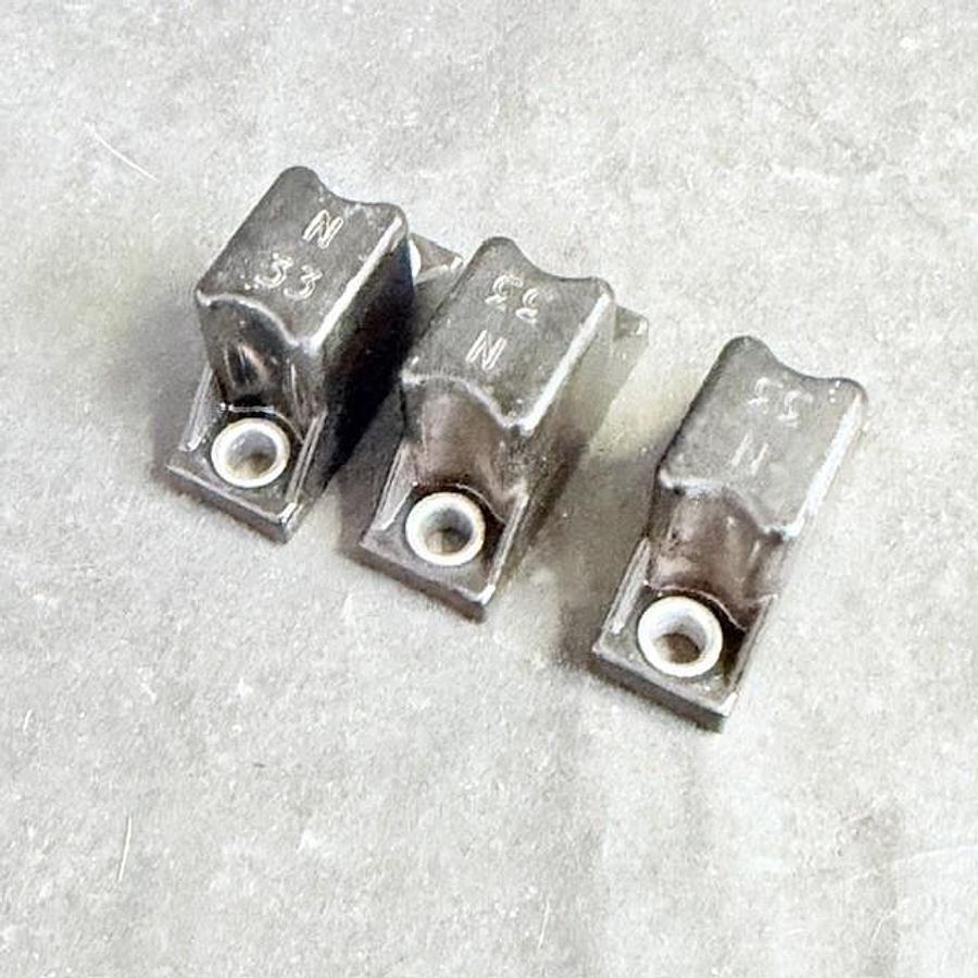 Used ALLEN-BRADLEY N33 HEATER ELEMENTS LOT OF 3