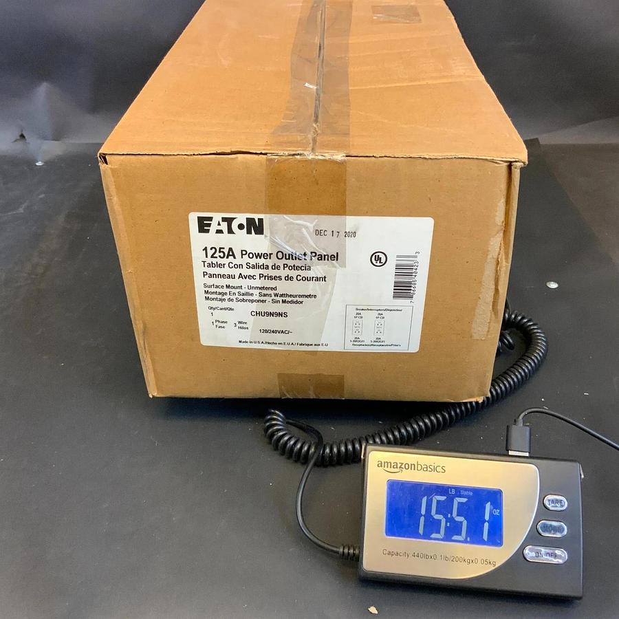 EATON CHU9N9NS POWER OUTLET PANEL ($150 OBO)