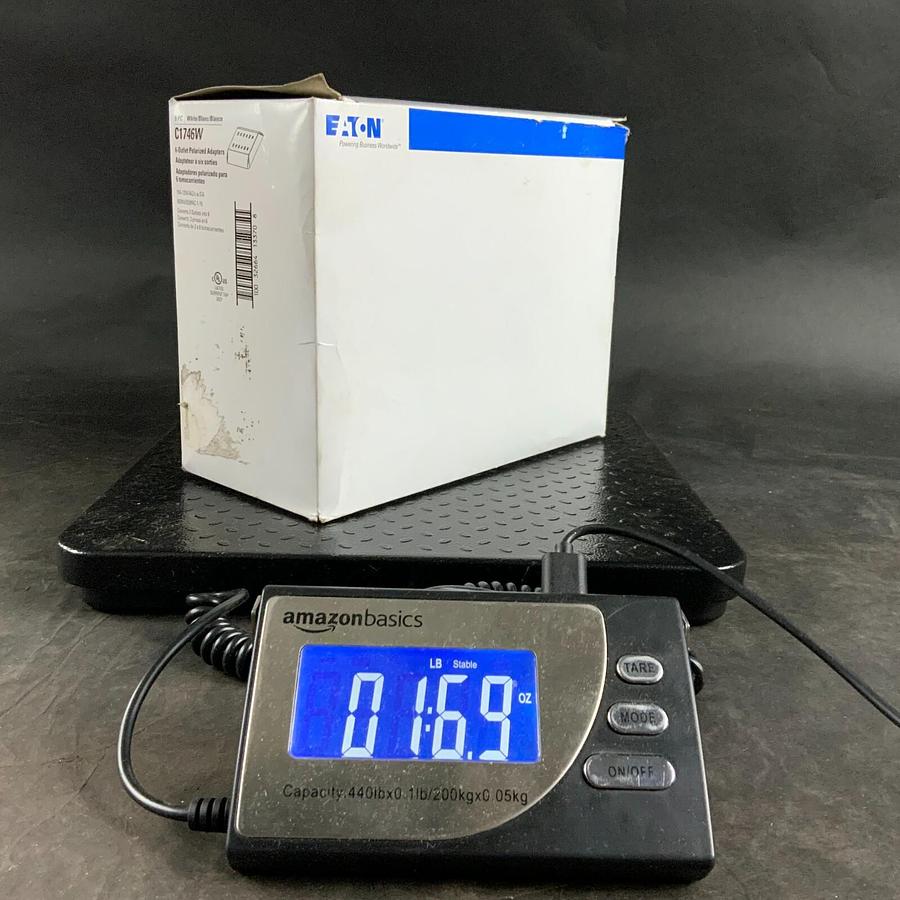 Used EATON C1746W 6-OUTLET POLARIZED ADAPTER - SET OF 5 ($25 OBO)