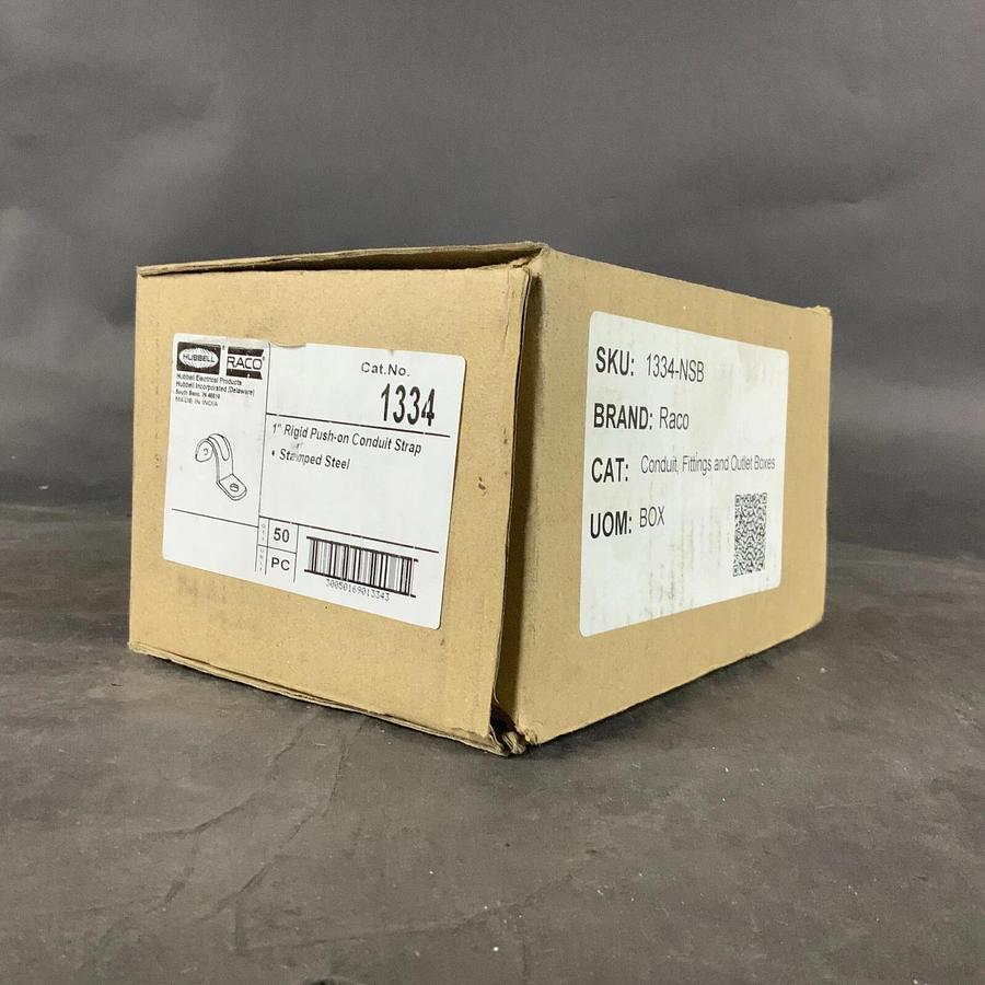 Used RACO 1334 1” CONDUIT CLAMP - SET OF 50 ($35 OBO)