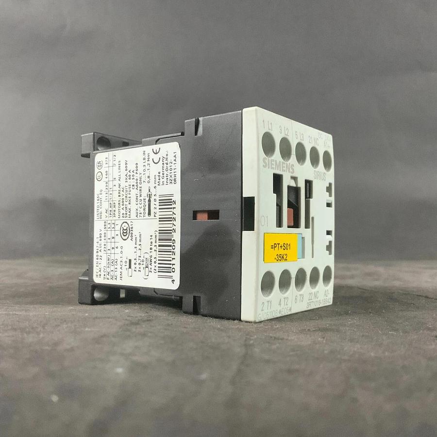 Used SIEMENS 3RT1016-1BB42 CONTACTOR ($30 OBO)
