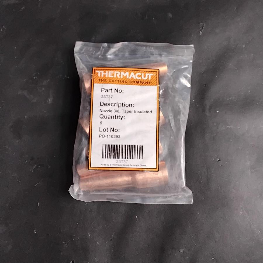 THERMACUT 23T37 3/8" NOZZLE - LOT OF 5 ($40 OBO)