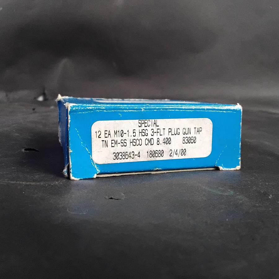 Used GREENFIELD M10-1.5 HSG 3-FLT PLUG TAP - SET OF 9 ($80 OBO)