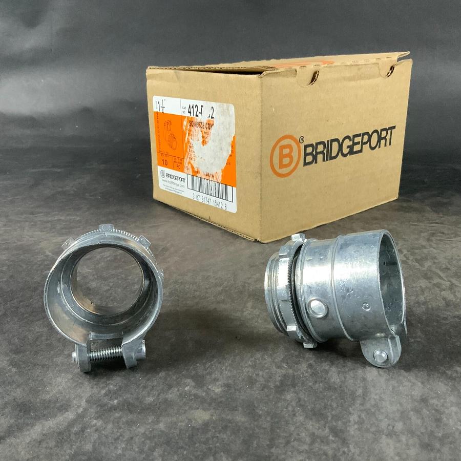 BRIDGEPORT 412-DC2 SQUEEZE CONNECTOR - SET OF 10 ($70 OBO)