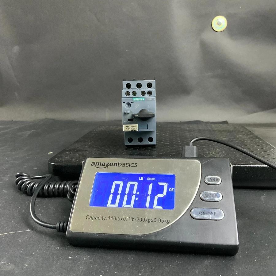 Used SIEMENS 3RV2011-1GA15 SIRIUS CIRCUIT BREAKER ($20 OBO)