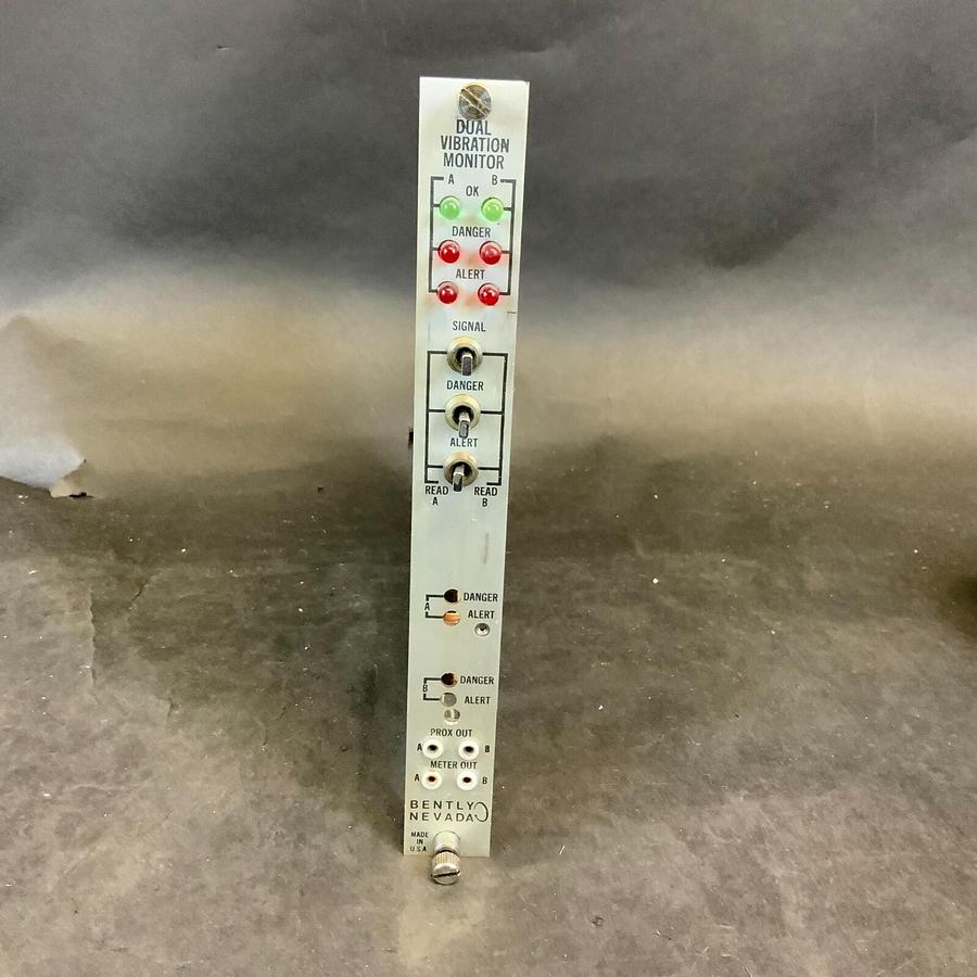Used BENTLY NEVADA PWA 90101-02 REV.J DUAL VIBRATION MONITOR ($120 OBO)