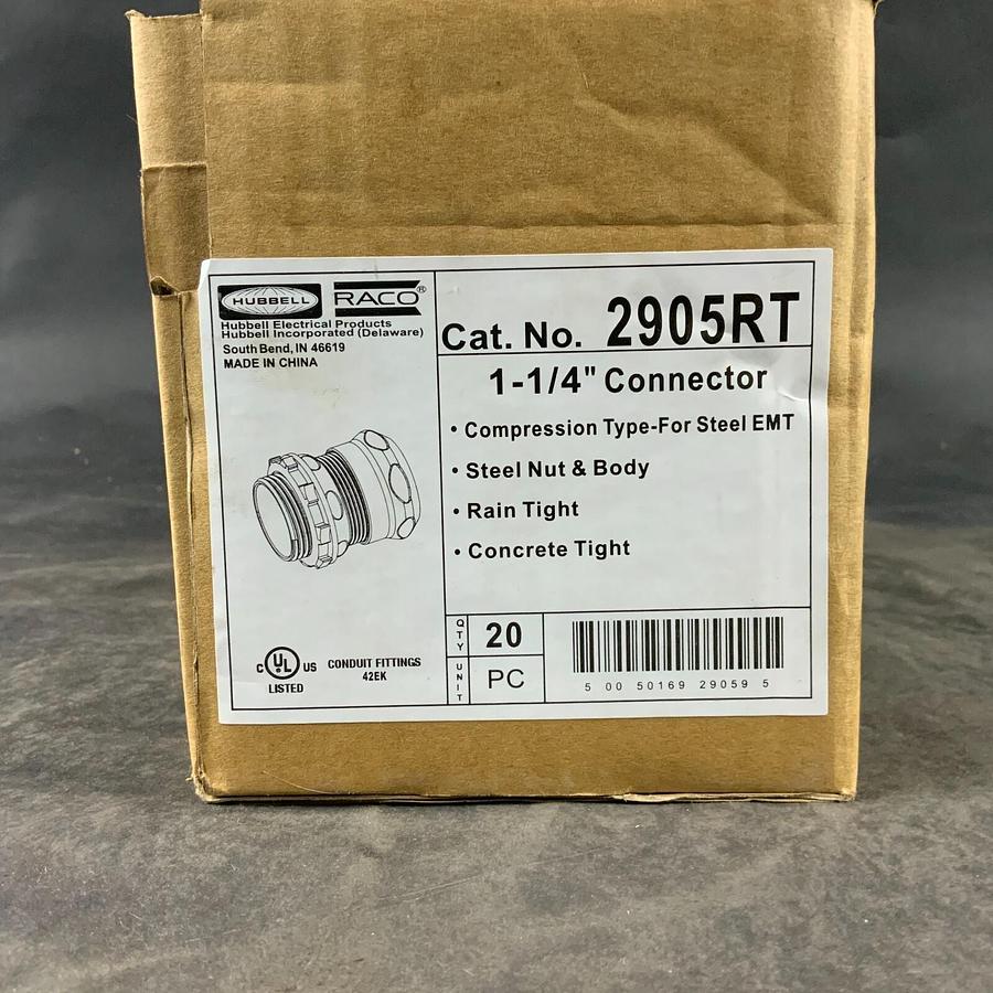 RACO - 2905RT 1-1/4” CONNECTOR - SET OF 14 ($130 OBO)