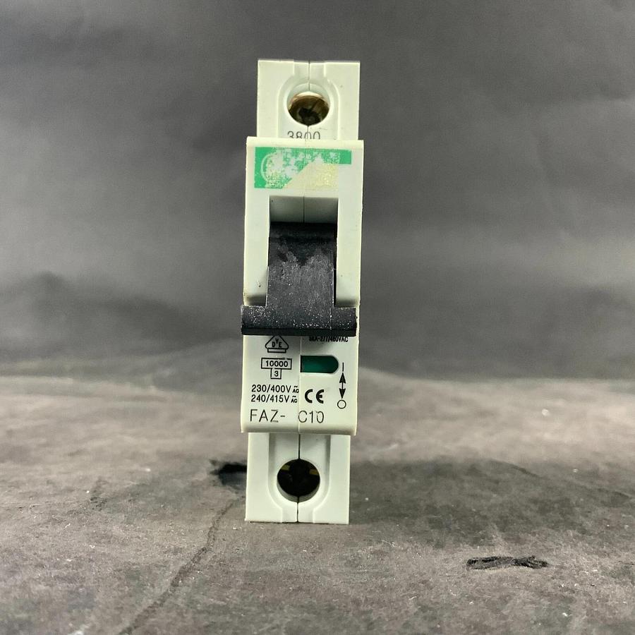 Used KLOCKNER MOELLER FAZ-C10 CIRCUIT BREAKER ($20 OBO)