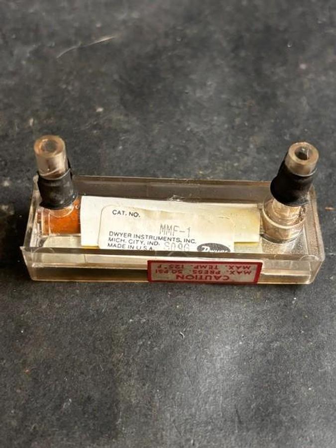 Used DWYER MMF-1 FLOWMETER ($12 OBO)