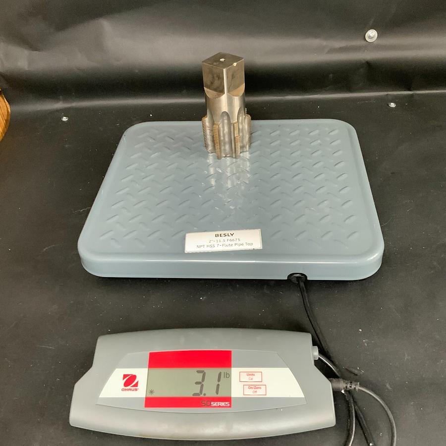 Used BESLY 2”-11.5 F6675 NPT HSS 7-FLUTE PIPE TAP ($120 OBO)