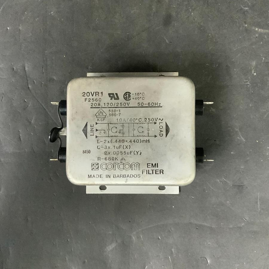 Used CORCOM 20VR1 EMI FILTER ($15 OBO)