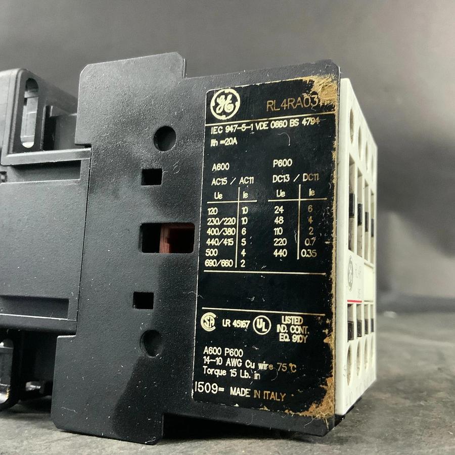 Used GENERAL ELECTRIC RL4RA031T CONTACTOR ($30 OBO)