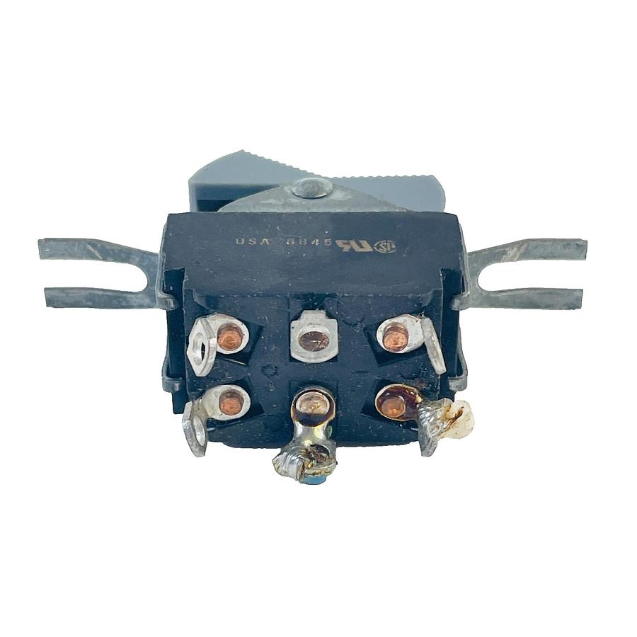 Used CUTLER HAMMER ROCKETTE 8050/8055 GRAY PADDLE SWITCH 3A250VAC 6A125VAC 2A277VAC