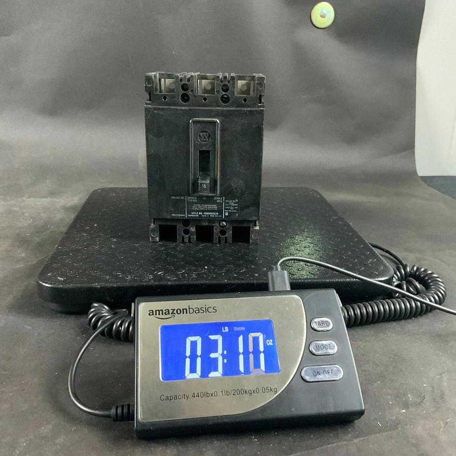 Used WESTINGHOUSE EB3015 CIRCUIT BREAKER ($45 OBO)
