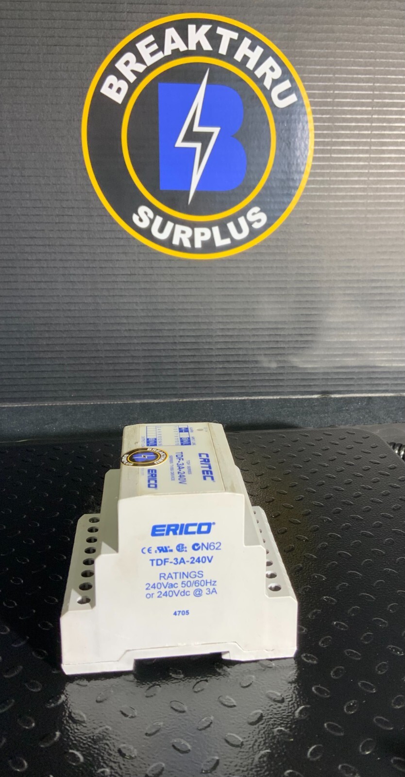 Used ERICO CRITEC TDF-3A-240V  ($374.99 OBO)