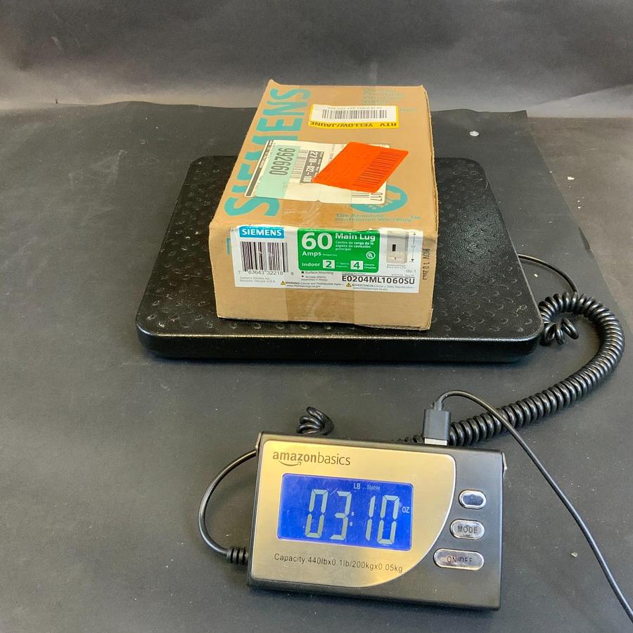 Used SIEMENS E0204ML1060SU MAIN LUG LOAD CENTER ($20 OBO)