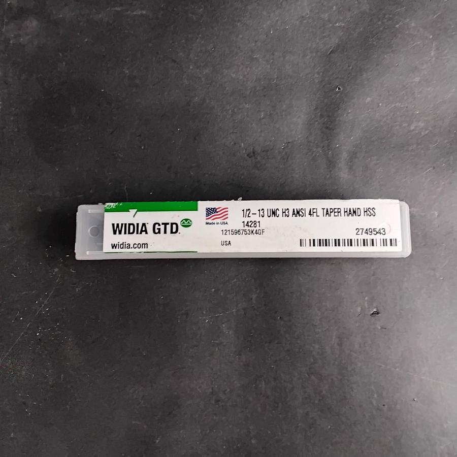 Used WIDIA 1/2-13 UNC HSS HAND TAPER ($15 OBO)