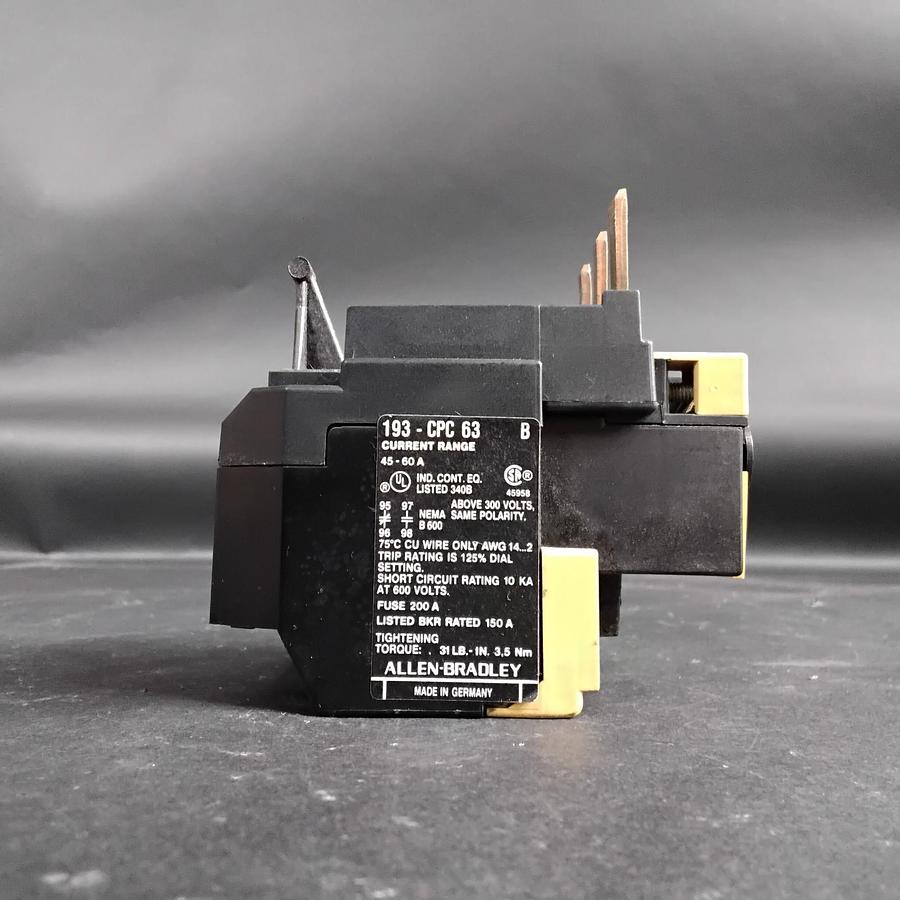 Used ALLEN BRADLEY 193-CPC63 CONTACTOR ($25 OBO)