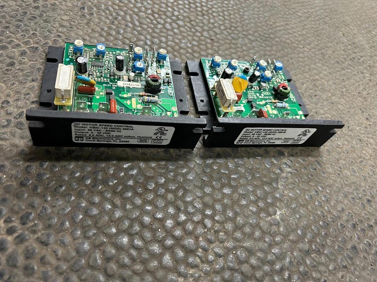 Refurbished KB Electronics KB1C - 120 DC Motor ($150 each) (2 total)