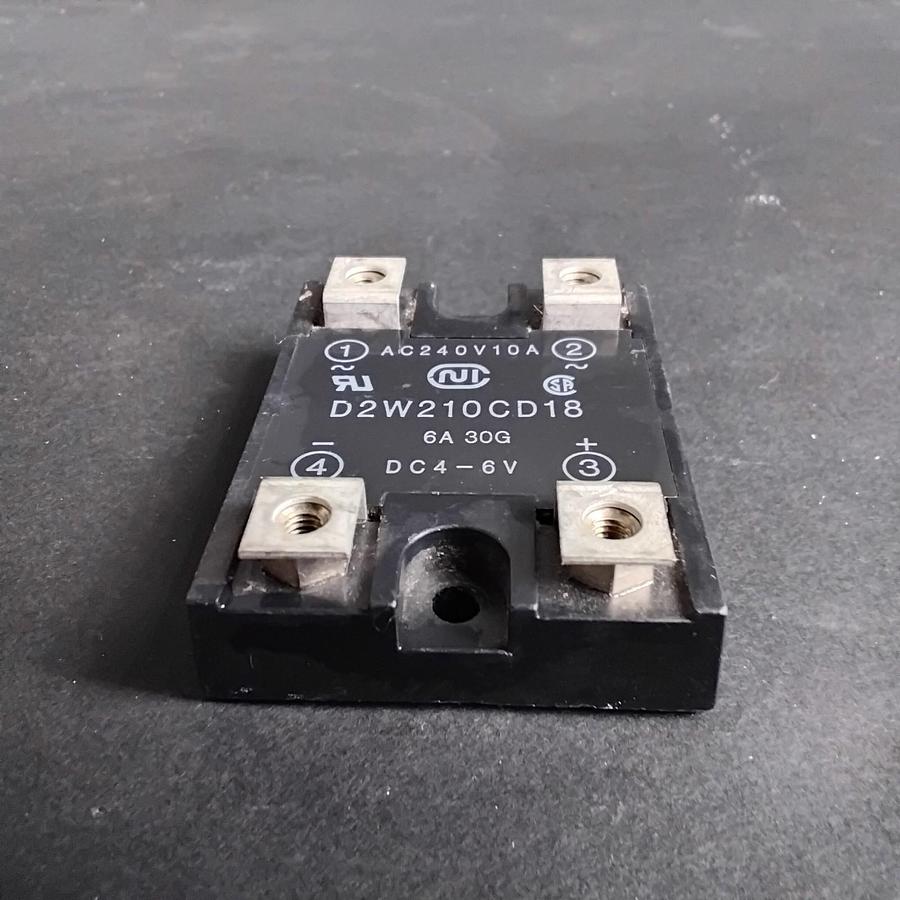 Used UNBRANDED D2W210CD18 DC4-6V SOLID STATE RELAY ($16 OBO)