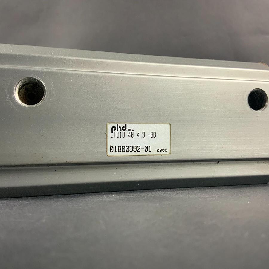 Used PHD CTD1U 40x3-BB PNEUMATIC CYLINDER ($40 OBO)