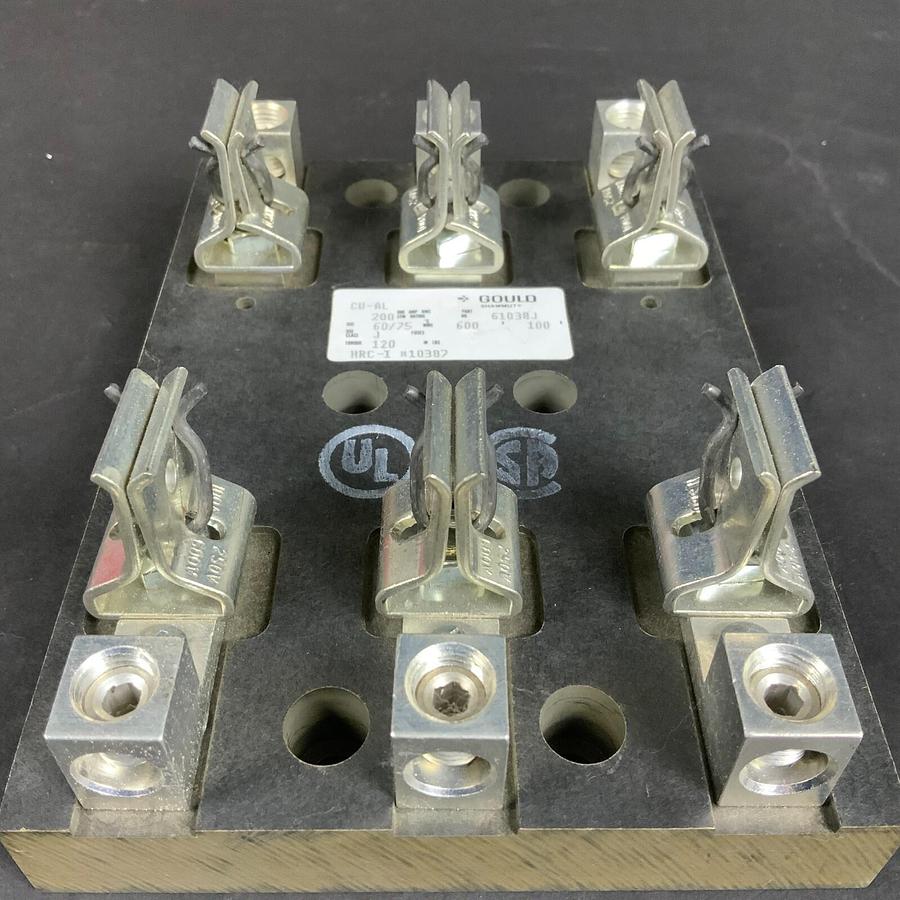 Used FERRAZ SHAWMUT GOULD 31038J FUSE HOLDER - NEW ($65 OBO)