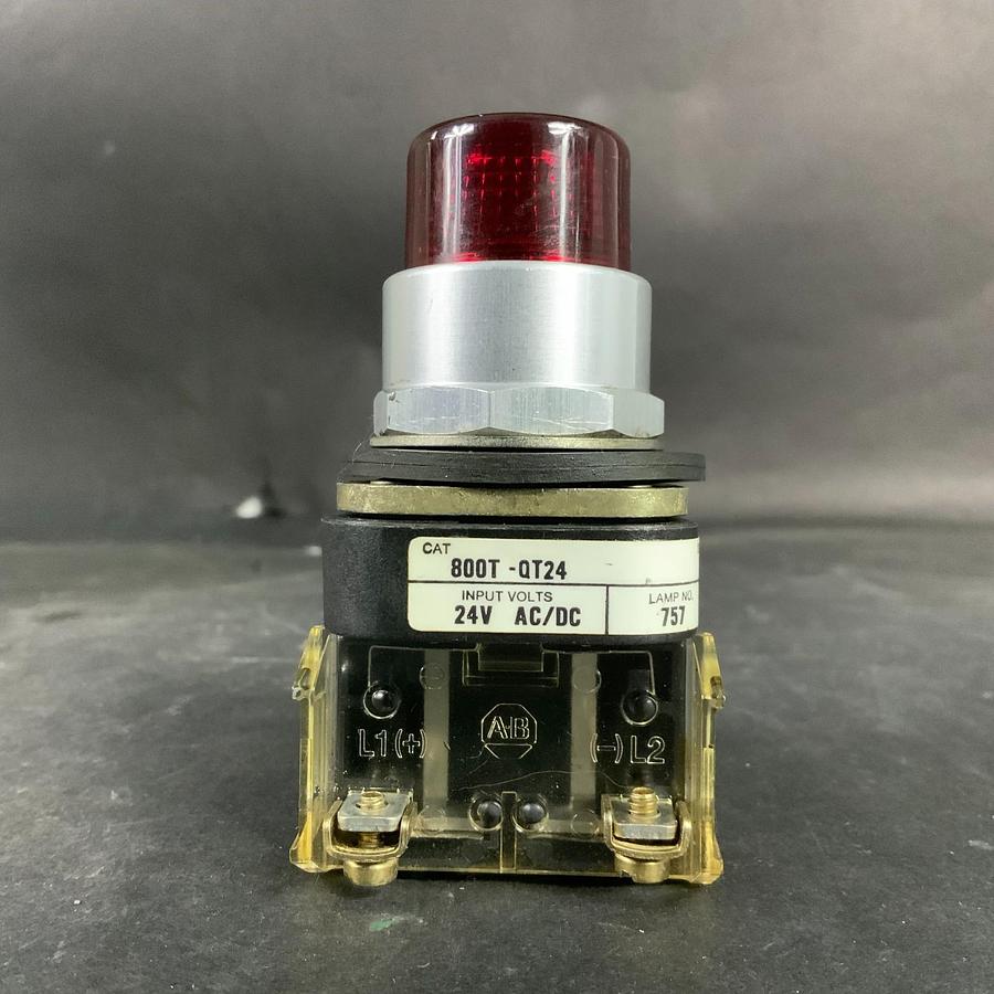 Used ALLEN BRADLEY 800T-QT24 RED PUSHBUTTON ($17 OBO)