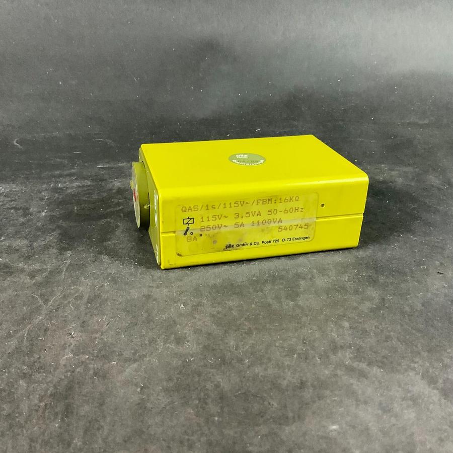 Used PILZ QAS-1S-115V-FBM16KΩ TIME DELAY RELAY ($20 OBO)