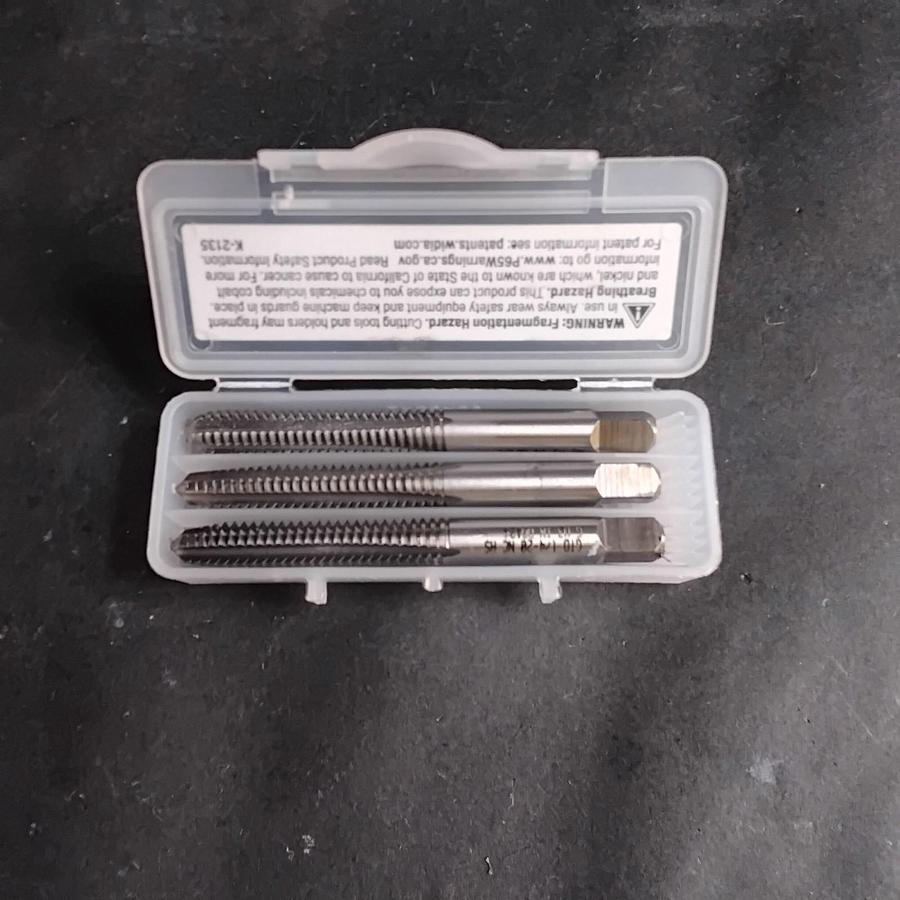 Used WIDIA 14025 1/4-20 UNC HSS HAND TAP - SET OF 3 ($25 OBO)