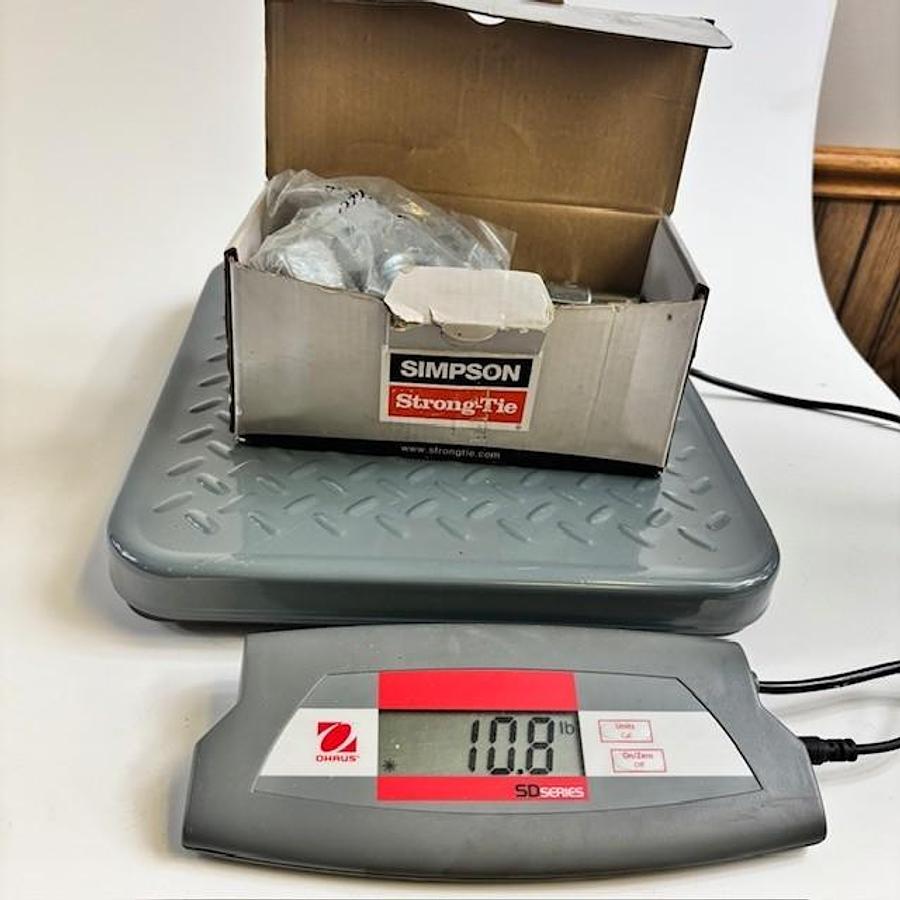 Used SIMPSON STRONG-TIE WA16000 WEDGE ANCHORS BOX OF 7