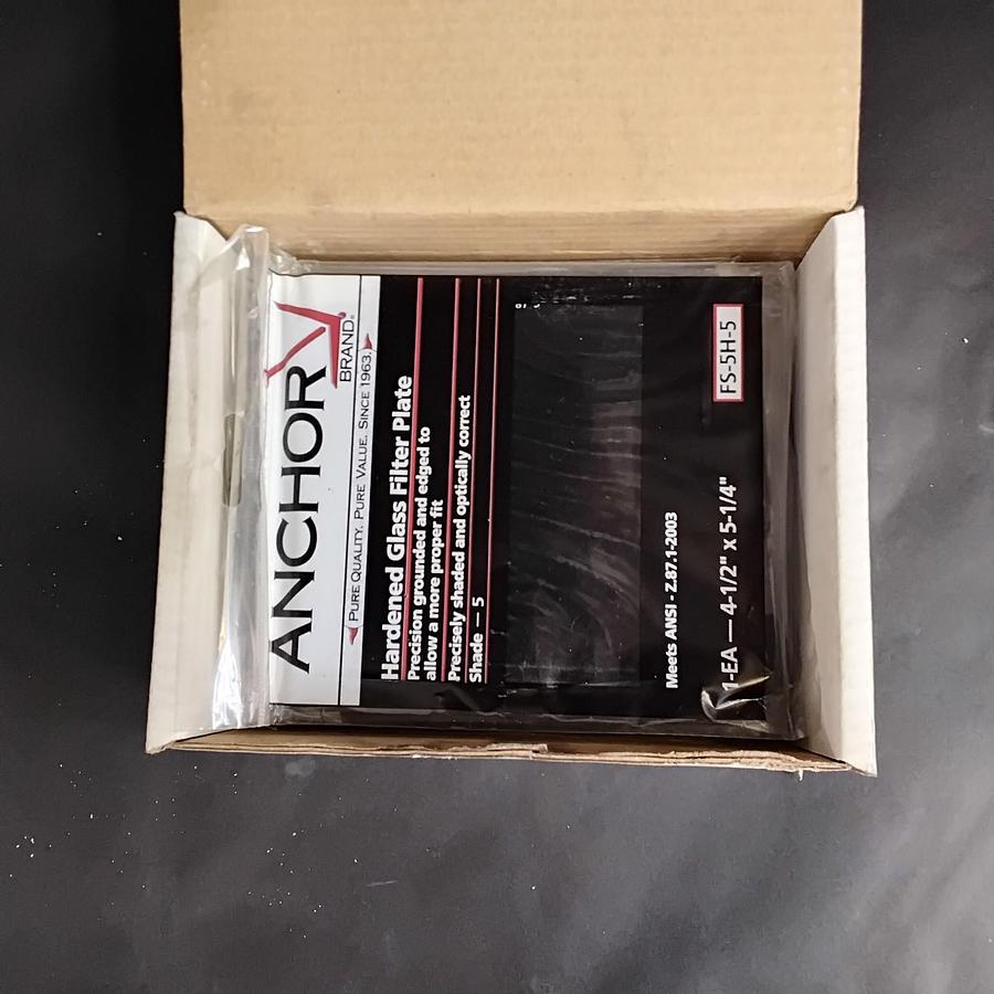 ANCHOR FS-5H-5 HARDENED GLASS FILTER PLATE ($100 OBO)