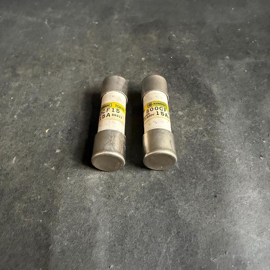 Used HINODE 800CF15 FUSE - SET OF 2