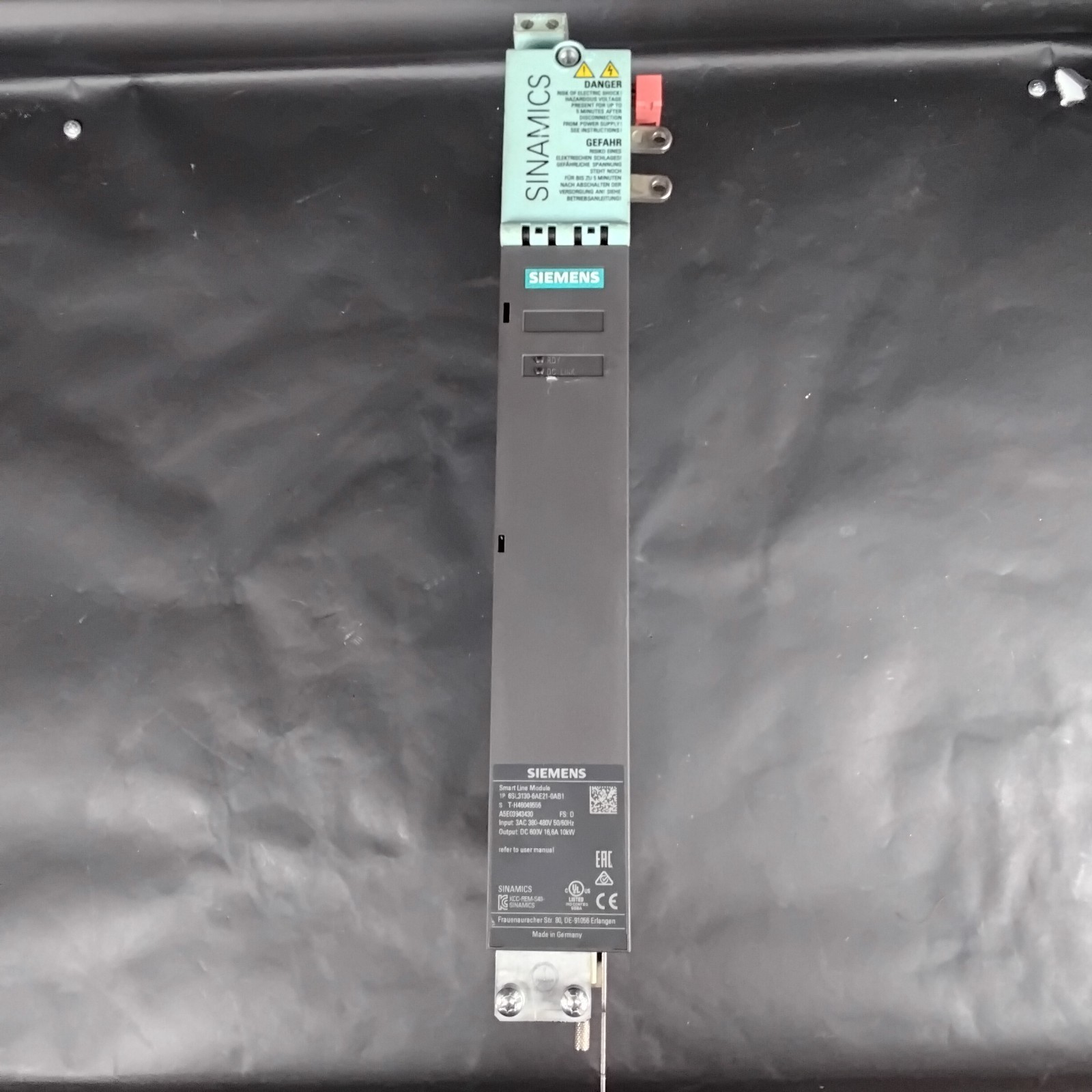 Used SIEMENS 6SL3130-6AE21-0AB1 SMART LINE MODULE ($800 OBO)