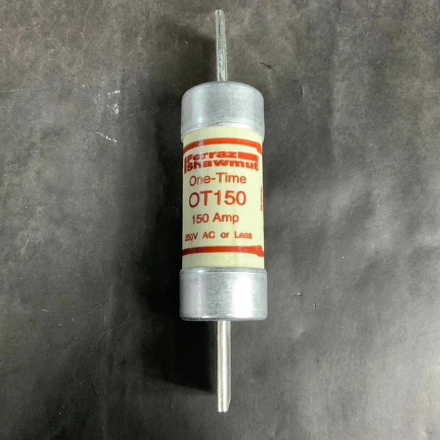 Used FERRAZ SHAWMUT OT150 ONE TIME FUSE - NEW IN BOX ($25 OBO)