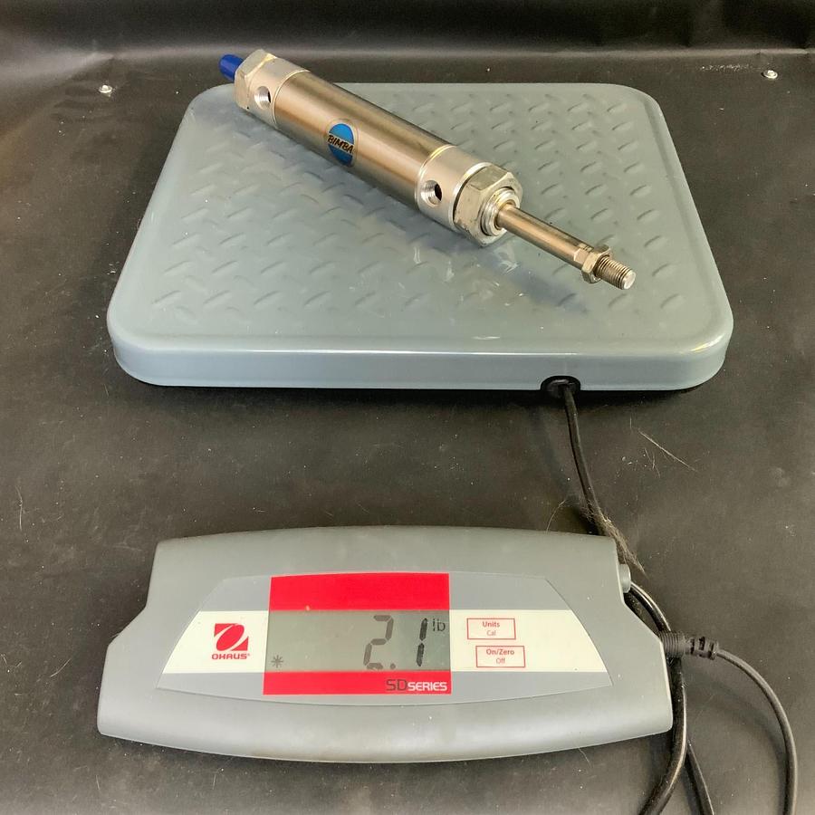 Used BIMBA COL-0017213-A PNEUMATIC CYLINDER ($30 OBO)